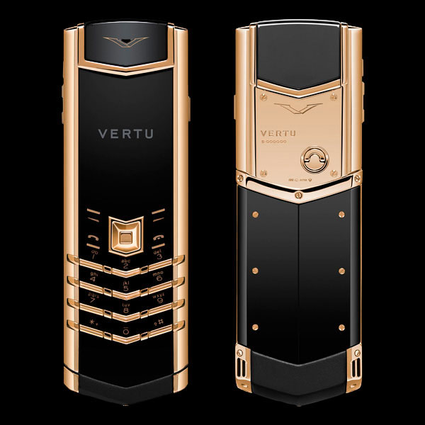 Vertu Signature S Design 18-каратное желтое золото