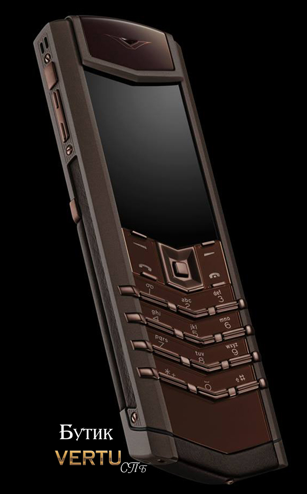 Vertu Signature S Design Pure Chocolate элитный телефон