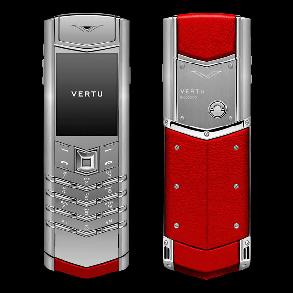 Vertu Signature S Design Red Calf