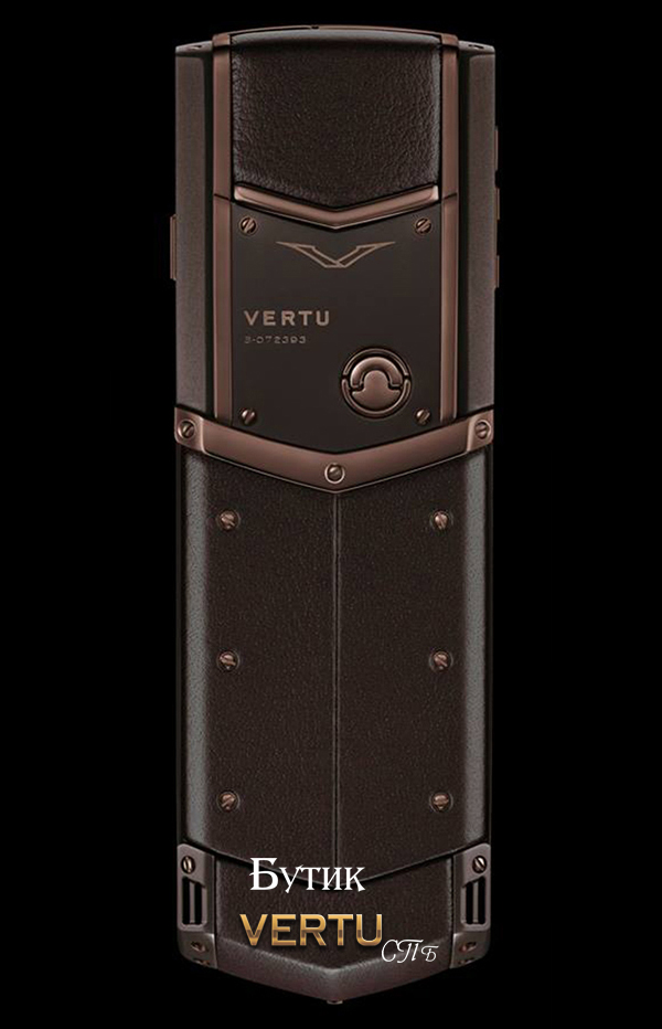 Vertu Signature S Design Pure Chocolate новинка