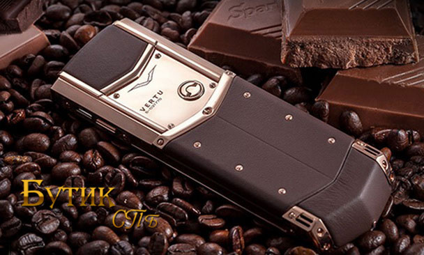 Vertu Signature Pure Chocolate дорогой телефон